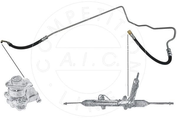 AIC Germany 57676 Wąż hydrauliczny, system kierowania 57676: Dobra cena w Polsce na 2407.PL - Kup Teraz!