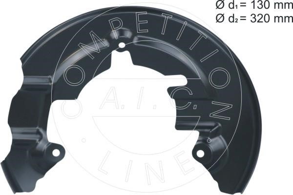 AIC Germany 58104 Brake dust shield 58104: Buy near me in Poland at 2407.PL - Good price!