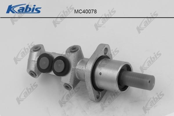 KABIS MC40078 Brake Master Cylinder MC40078: Buy near me in Poland at 2407.PL - Good price!