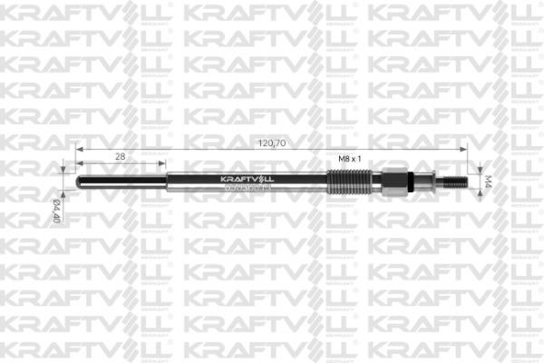 Kraftvoll 05030013 Glow plug 05030013: Buy near me in Poland at 2407.PL - Good price!