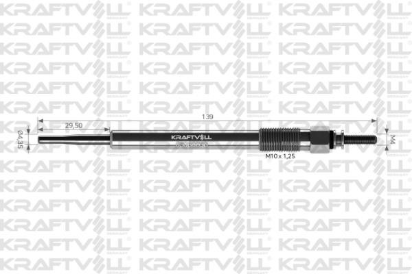 Kraftvoll 05030058 Glow plug 05030058: Buy near me in Poland at 2407.PL - Good price!