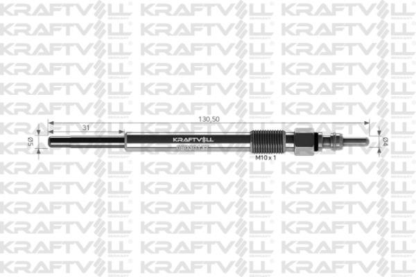 Kraftvoll 05030137 Glow plug 05030137: Buy near me at 2407.PL in Poland at an Affordable price!