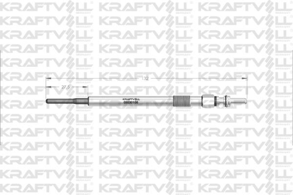 Kraftvoll 05030108 Glow plug 05030108: Buy near me at 2407.PL in Poland at an Affordable price!