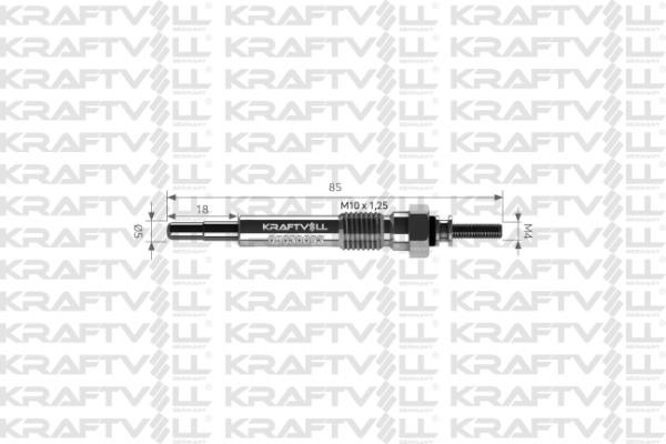 Kraftvoll 05030093 Свеча накаливания 05030093: Отличная цена - Купить в Польше на 2407.PL!