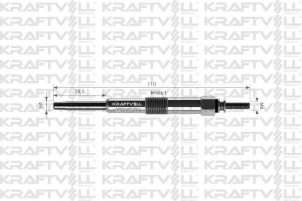 Kraftvoll 05030022 Glow plug 05030022: Buy near me in Poland at 2407.PL - Good price!