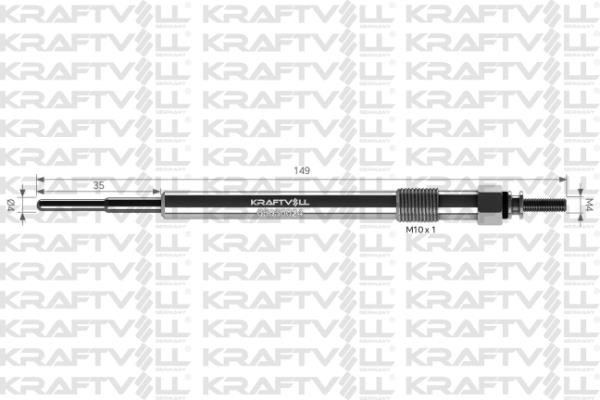Kraftvoll 05030024 Glow plug 05030024: Buy near me in Poland at 2407.PL - Good price!