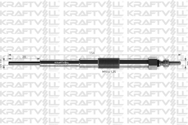 Kraftvoll 05030113 Glow plug 05030113: Buy near me in Poland at 2407.PL - Good price!