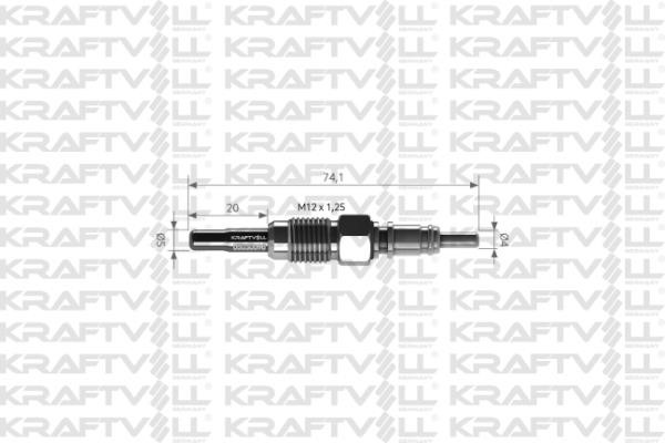 Kraftvoll 05030096 Glow plug 05030096: Buy near me at 2407.PL in Poland at an Affordable price!