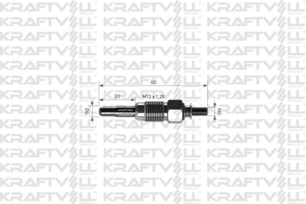 Kraftvoll 05030016 Glow plug 05030016: Buy near me at 2407.PL in Poland at an Affordable price!