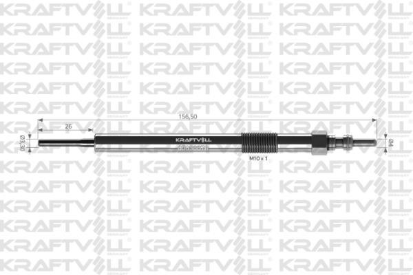 Kraftvoll 05030078 Glow plug 05030078: Buy near me in Poland at 2407.PL - Good price!