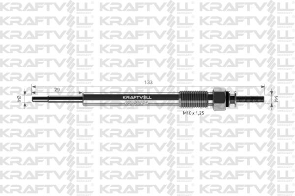 Kraftvoll 05030104 Glow plug 05030104: Buy near me in Poland at 2407.PL - Good price!