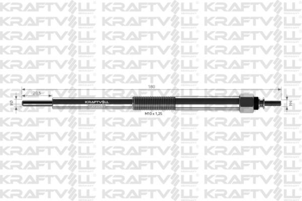 Kraftvoll 05030042 Glow plug 05030042: Buy near me in Poland at 2407.PL - Good price!