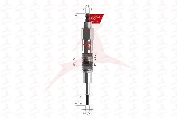 Meha MH70288 Glow plug MH70288: Buy near me in Poland at 2407.PL - Good price!
