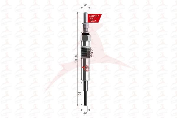 Meha MH70220 Glow plug MH70220: Buy near me in Poland at 2407.PL - Good price!