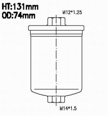 Azumi Filtration Product FSP41010 Fuel filter FSP41010: Buy near me in Poland at 2407.PL - Good price!