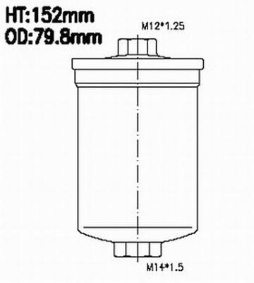 Azumi Filtration Product FSP40011 Fuel filter FSP40011: Buy near me in Poland at 2407.PL - Good price!