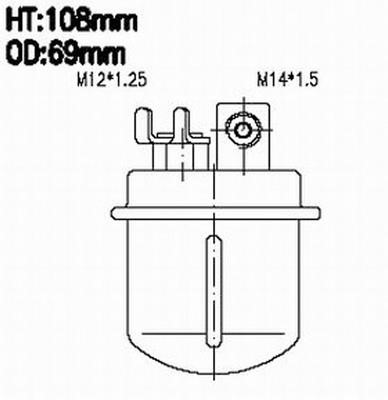 Azumi Filtration Product FSP28064 Fuel filter FSP28064: Buy near me in Poland at 2407.PL - Good price!