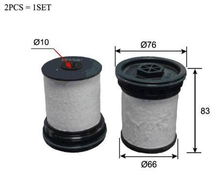 Azumi Filtration Product FE52003SET Fuel filter FE52003SET: Buy near me in Poland at 2407.PL - Good price!