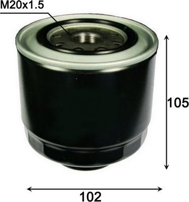 Azumi Filtration Product FC23033 Fuel filter FC23033: Buy near me in Poland at 2407.PL - Good price!