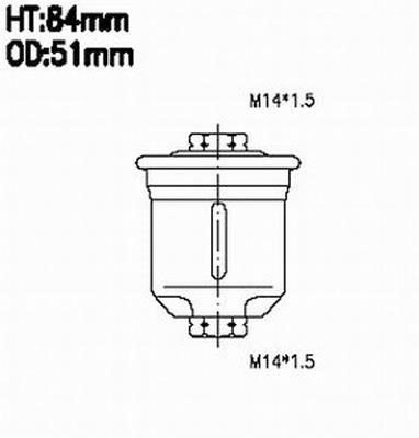 Azumi Filtration Product FSP21205 Фільтр палива FSP21205: Приваблива ціна - Купити у Польщі на 2407.PL!