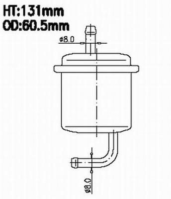 Azumi Filtration Product FSP29201 Fuel filter FSP29201: Buy near me in Poland at 2407.PL - Good price!