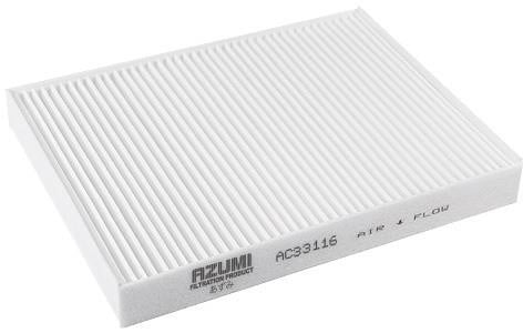 Azumi Filtration Product AC33116 Filter, interior air AC33116: Buy near me in Poland at 2407.PL - Good price!