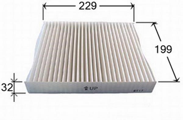 Azumi Filtration Product AC22206 Фильтр салона AC22206: Отличная цена - Купить в Польше на 2407.PL!