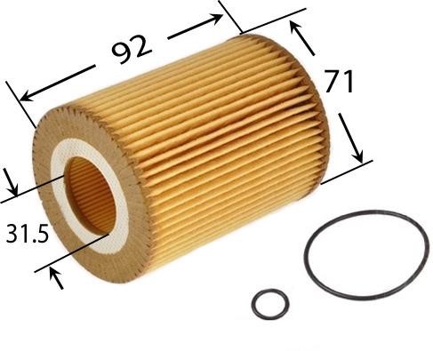 Azumi Filtration Product OE34001 Oil Filter OE34001: Buy near me in Poland at 2407.PL - Good price!