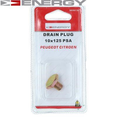 Energy NE00730 Sump plug NE00730: Buy near me in Poland at 2407.PL - Good price!