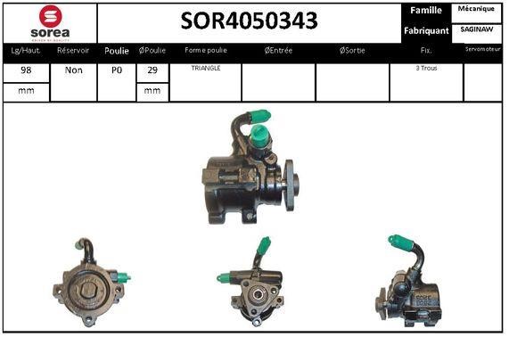 StartCar SOR4050343 Pompa hydrauliczna, układ kierowniczy SOR4050343: Dobra cena w Polsce na 2407.PL - Kup Teraz!