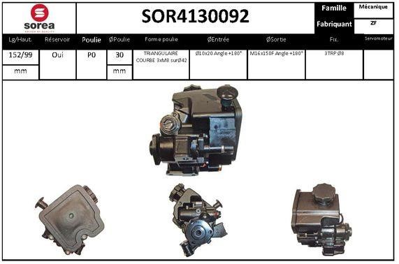 StartCar SOR4130092 Hydraulic Pump, steering system SOR4130092: Buy near me in Poland at 2407.PL - Good price!