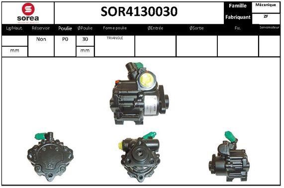 StartCar SOR4130030 Насос гидроусилителя руля SOR4130030: Отличная цена - Купить в Польше на 2407.PL!