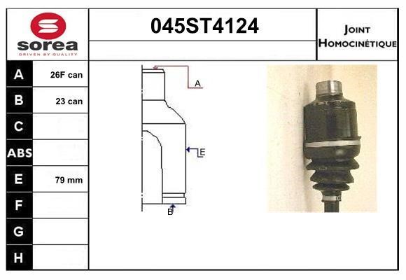 StartCar 045ST4124 Joint kit, drive shaft 045ST4124: Buy near me in Poland at 2407.PL - Good price!