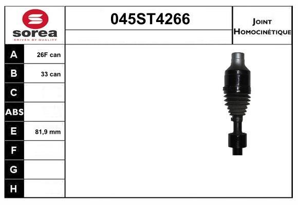 StartCar 045ST4266 Joint kit, drive shaft 045ST4266: Buy near me in Poland at 2407.PL - Good price!