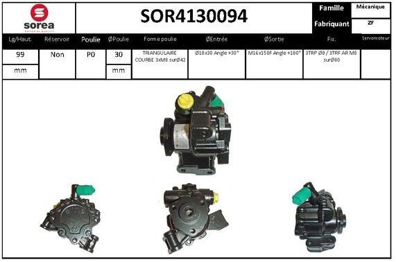 StartCar SOR4130094 Насос гидроусилителя руля SOR4130094: Купить в Польше - Отличная цена на 2407.PL!