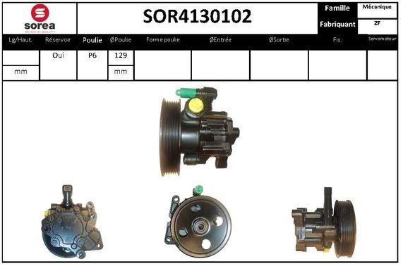 StartCar SOR4130102 Hydraulic Pump, steering system SOR4130102: Buy near me at 2407.PL in Poland at an Affordable price!