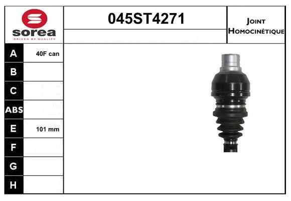 StartCar 045ST4271 Joint kit, drive shaft 045ST4271: Buy near me in Poland at 2407.PL - Good price!