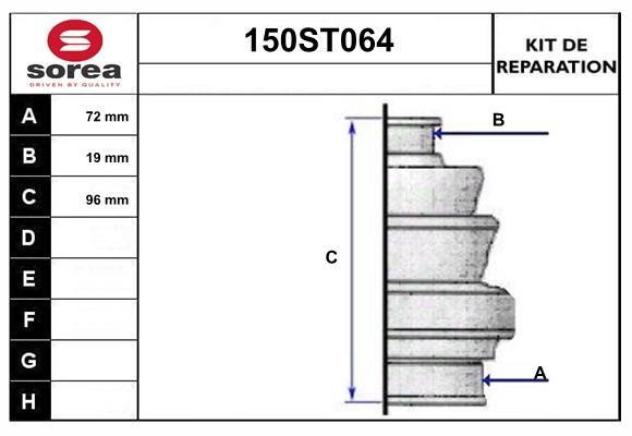 StartCar 150ST064 Osłona przeciwpyłowa wału napędowego, komplet 150ST064: Dobra cena w Polsce na 2407.PL - Kup Teraz!