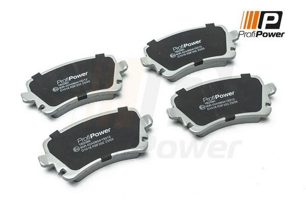 ProfiPower 1B2080 Тормозные колодки дисковые, комплект 1B2080: Отличная цена - Купить в Польше на 2407.PL!