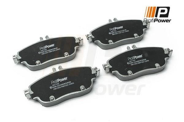 ProfiPower 1B1152 Brake Pad Set, disc brake 1B1152: Buy near me in Poland at 2407.PL - Good price!