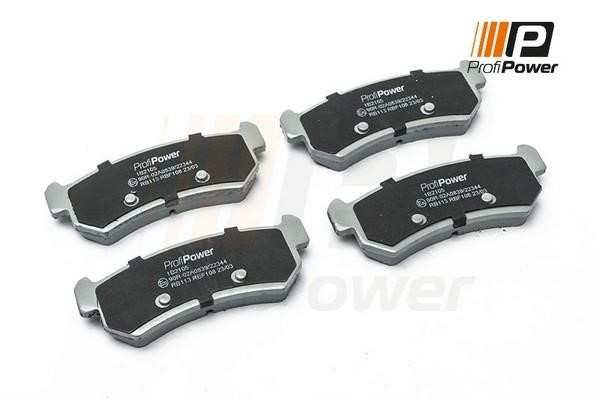 ProfiPower 1B2105 Brake Pad Set, disc brake 1B2105: Buy near me in Poland at 2407.PL - Good price!