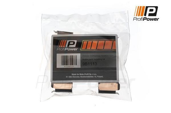 ProfiPower 9B1113 Mounting kit brake pads 9B1113: Buy near me in Poland at 2407.PL - Good price!