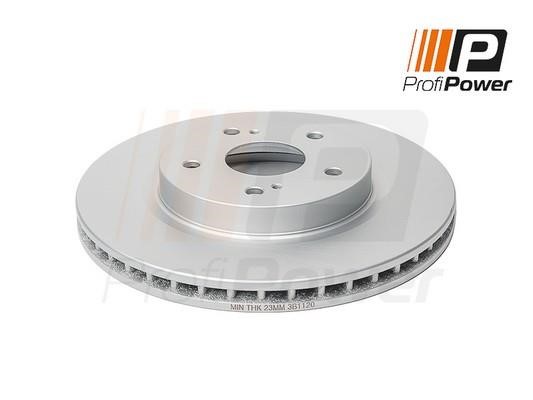 ProfiPower 3B1120 Front brake disc ventilated 3B1120: Buy near me in Poland at 2407.PL - Good price!