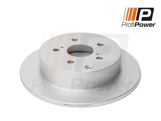 ProfiPower 3B2119 Rear brake disc, non-ventilated 3B2119: Buy near me in Poland at 2407.PL - Good price!