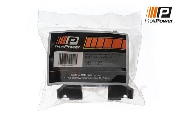 ProfiPower 9B1126 Mounting kit brake pads 9B1126: Buy near me in Poland at 2407.PL - Good price!