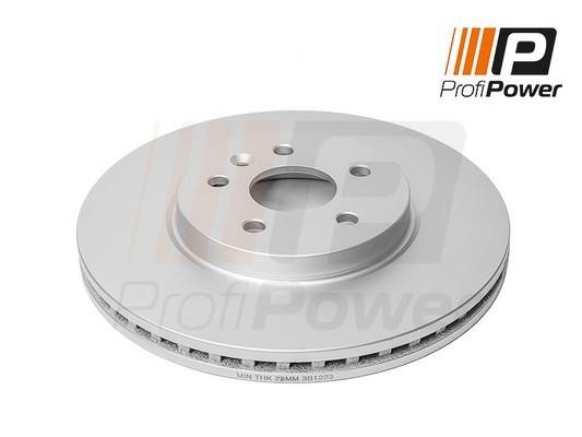 ProfiPower 3B1223 Front brake disc ventilated 3B1223: Buy near me at 2407.PL in Poland at an Affordable price!