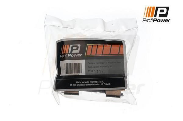 ProfiPower 9B1117 Mounting kit brake pads 9B1117: Buy near me in Poland at 2407.PL - Good price!