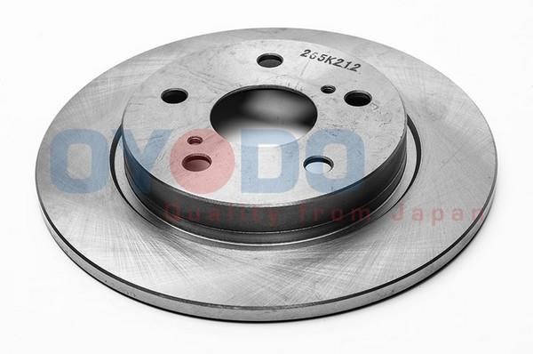 Oyodo 40H2053-OYO Rear brake disc, non-ventilated 40H2053OYO: Buy near me at 2407.PL in Poland at an Affordable price!