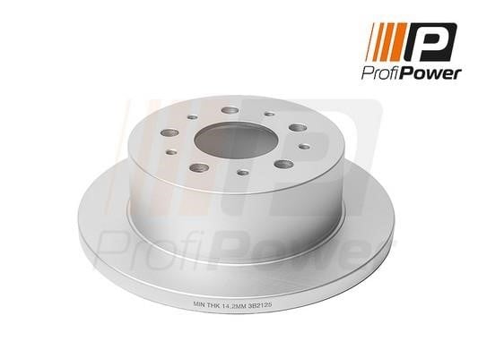 ProfiPower 3B2125 Rear brake disc, non-ventilated 3B2125: Buy near me at 2407.PL in Poland at an Affordable price!