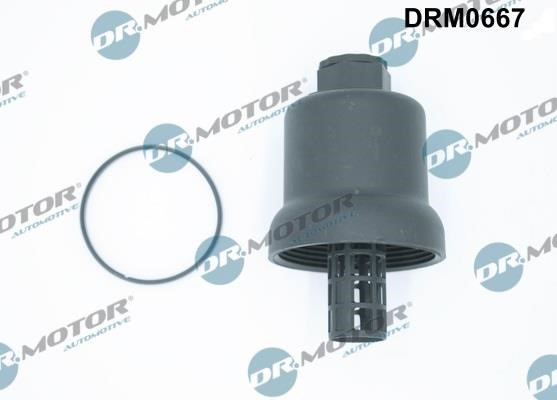 Dr.Motor DRM0667 Cap, oil filter housing DRM0667: Buy near me in Poland at 2407.PL - Good price!